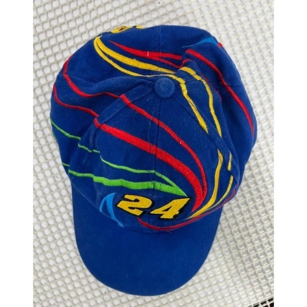 Chase‎ hat Authentics Jeff Gordon Nascar Snapback Cap Blue #24